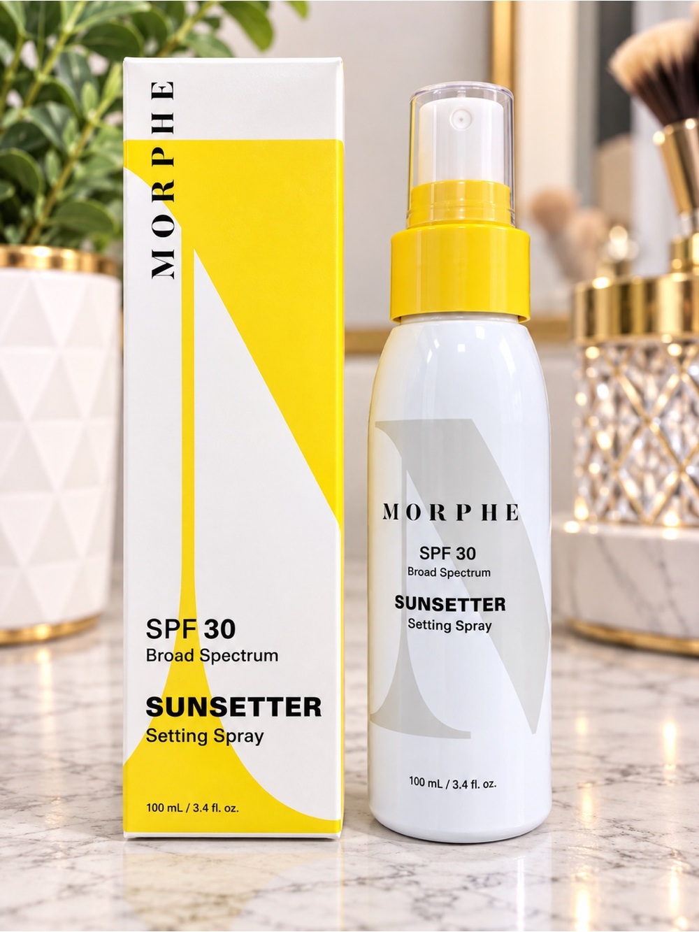 Morphe Sunsetter SPF 30 Broad Spectrum Setting Spray 100 mL / 3.4 oz NEW